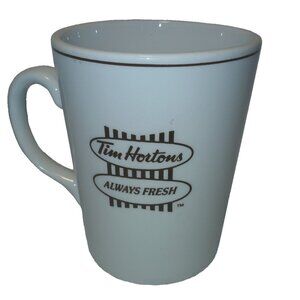 Tim Hortons Steelite England Coffee Mug Always Fresh Vintage Always Fresh 12 Oz